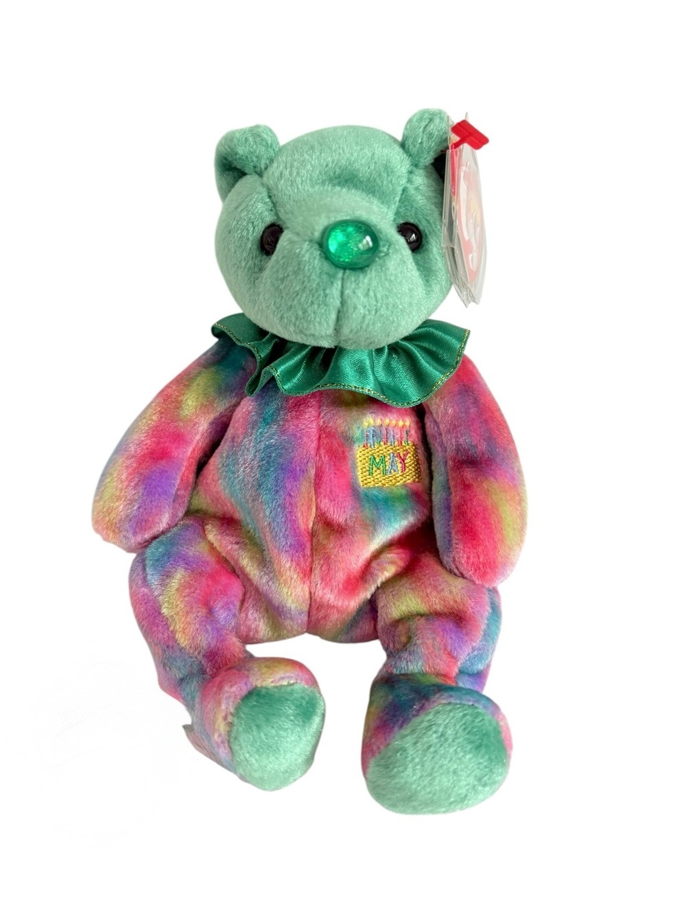 Ty Beanie Babies Birthday Bear - May